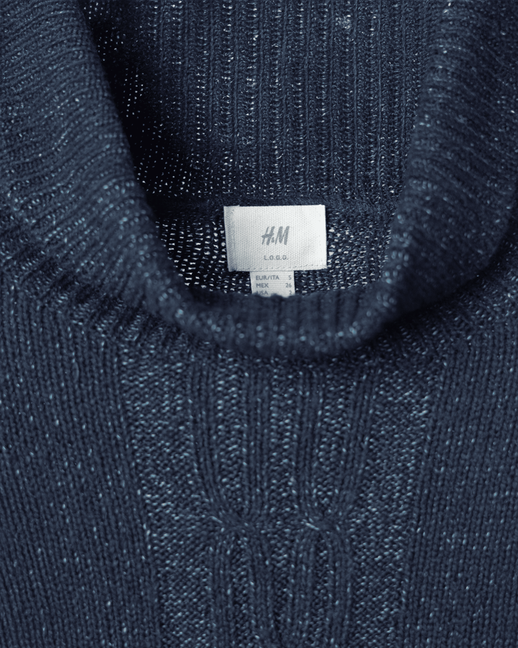 H&M TEE NECK S SHIRT