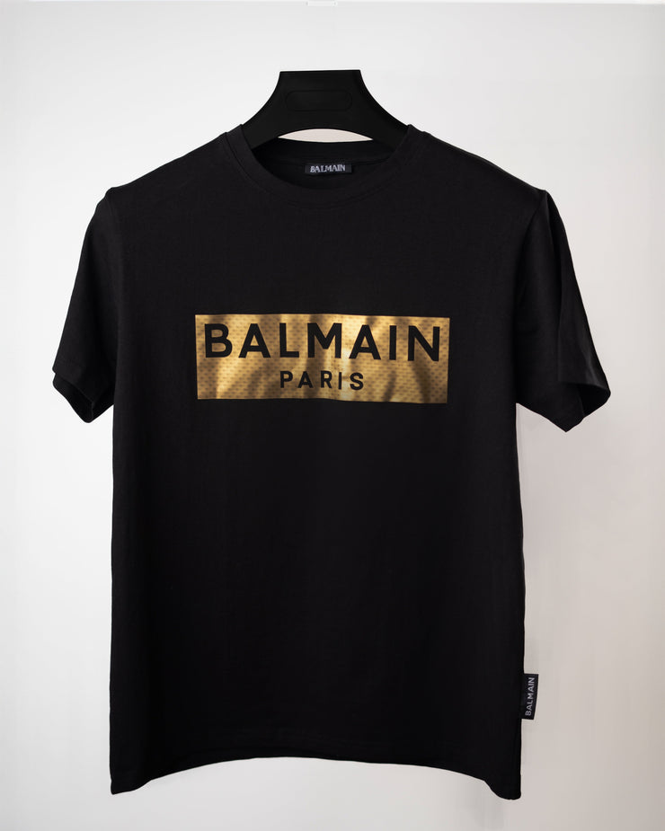 BALMAIN TEE BLACK